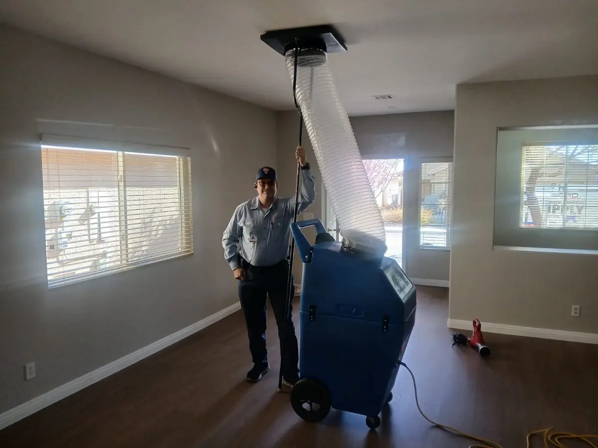 Professional Dryer Vent Cleaning work inside a Forestbrook home